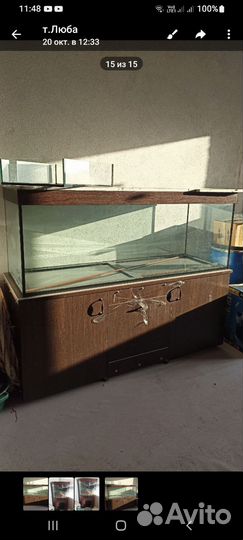 Аквариум 480л и внешний аквариумный фильтр