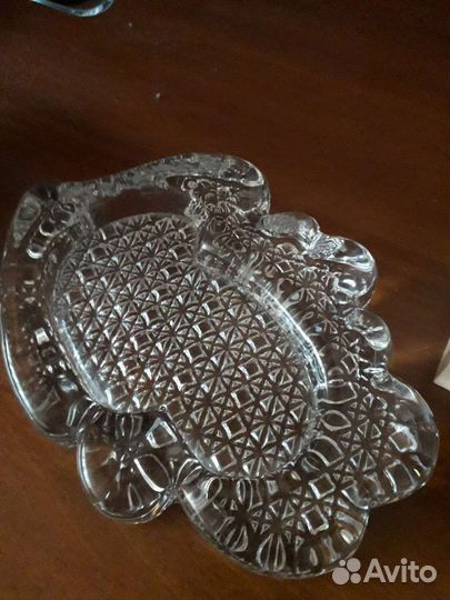 Хрустальная пепельница