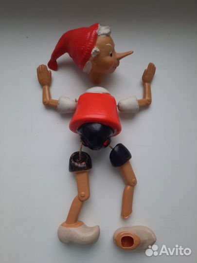 Игрушка Буратино СССР, целлулоид