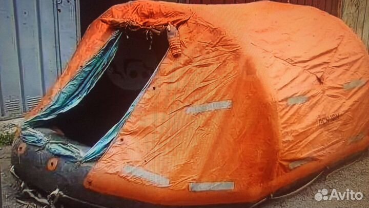 Плот спасательный бу