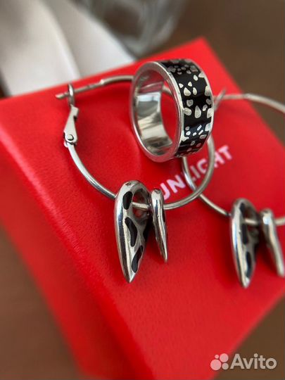 Кольцо эмаль sunlight