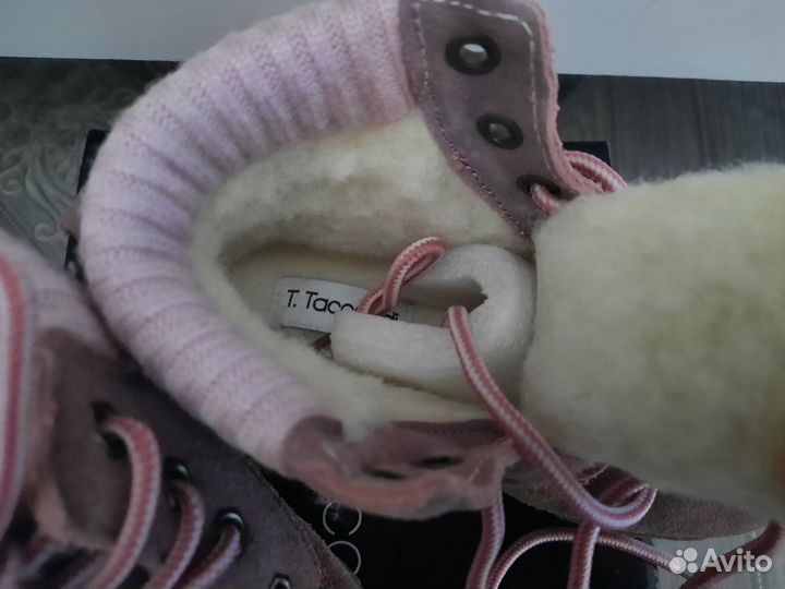 Ботинки зимнии для девочки 26,5 размер