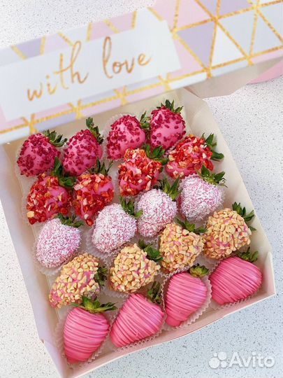 Набор клубники в шоколаде