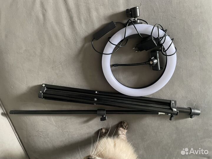 Кольцевая лампа 33 см RGB LED