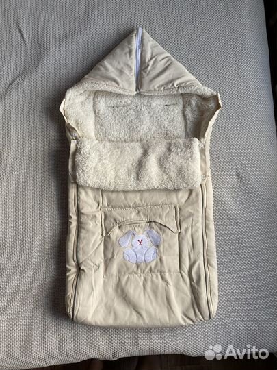 Зимний конверт в коляску