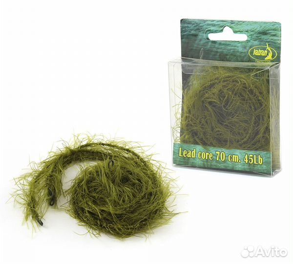 Лидкор карповый katran mimicker 70см 45Lb / леска