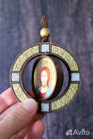 Медальон с иконами, двухсторонний