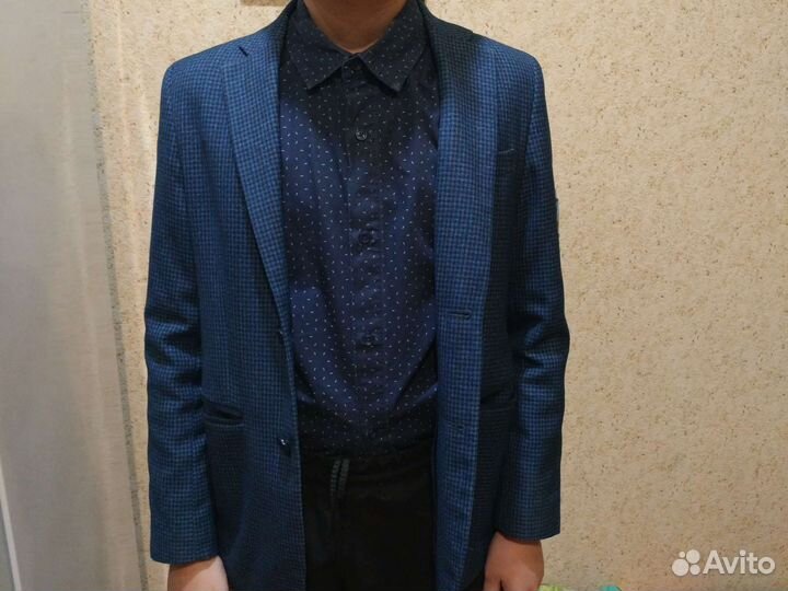 Пиджак школьный, на подростка, рост 140 -145