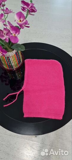 Вязаный капюшон, капор