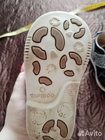 Ботинки 24 р-р нат кожа