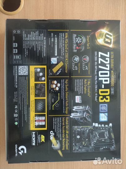 Материнская плата Gigabyte Z270P-D3