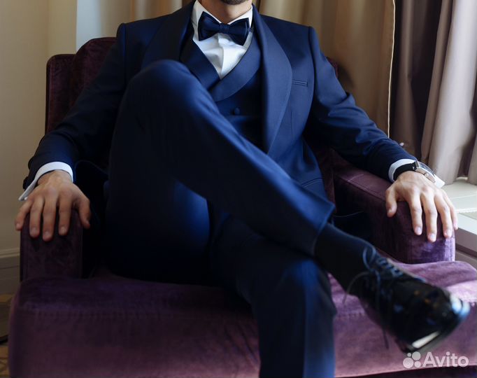 Мужской классический костюм тройка