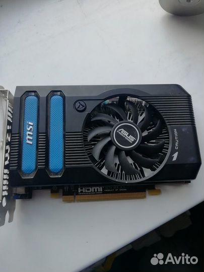 Видеокарта MSI Radeon HD 7770 на запчасти