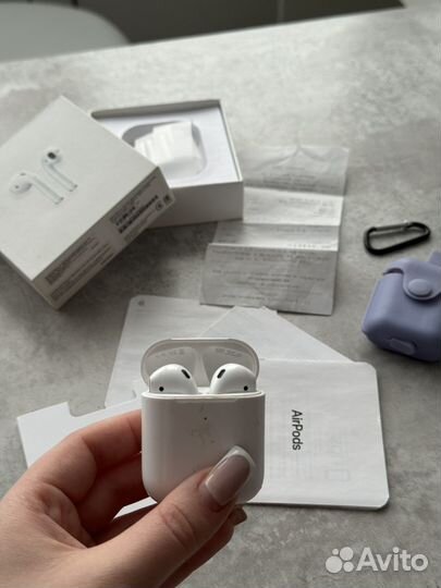 Наушники apple airpods 2 оригинал
