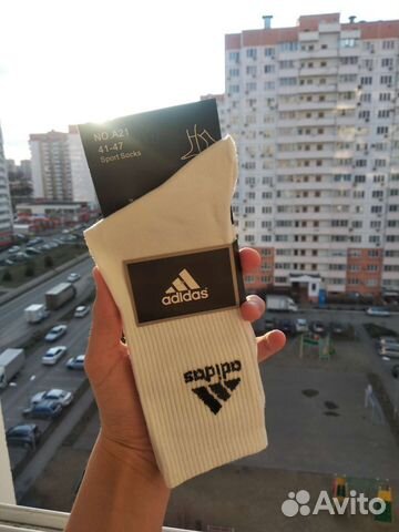 Носки adidas высокие