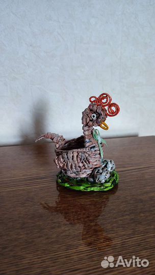 Сувениры из бумажной лозы. Пасхальные сувениры