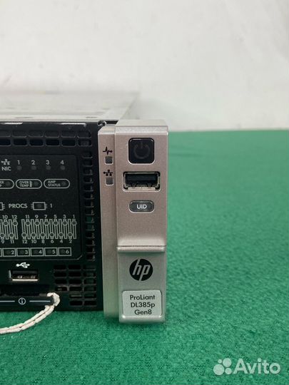 HP DL385p G8 Opteron 6344x2 /128Гб / 1.8Тб/ 2x750W