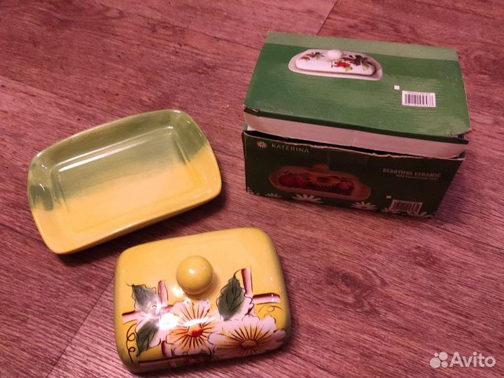 Керамическая масленка