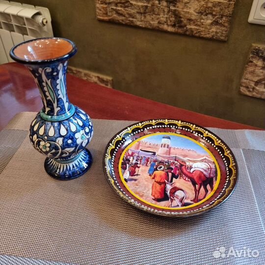 Блюдо керамика Узбекистан