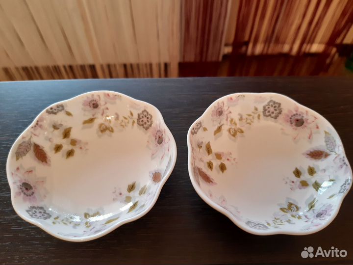 Набор розеток для варенья. Фарфор