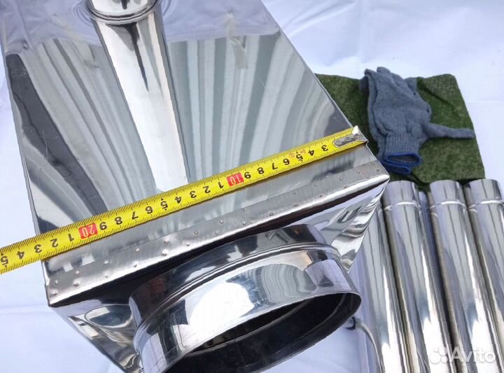 Печь походная Малая на 15 литров без экранов