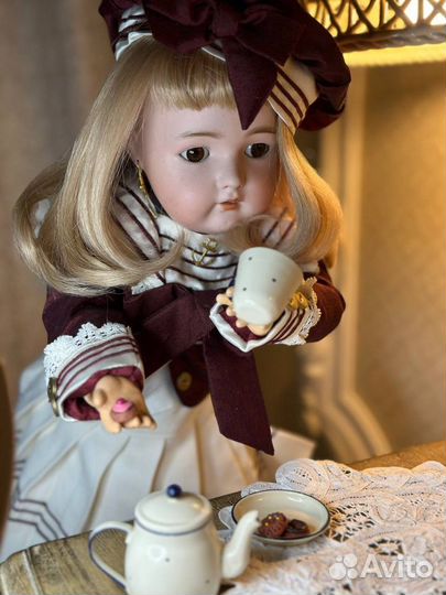 Антикварная кукла KR Star Simon Halbig 53см