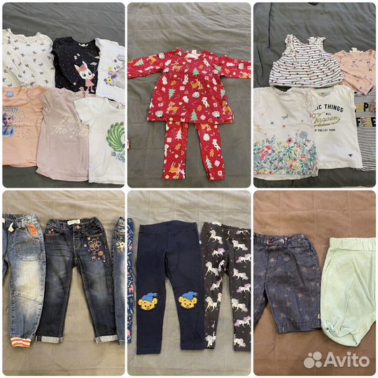 Вещи пакетом на девочку 92-98