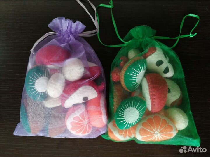 Фетр. Для игры на детской кухне