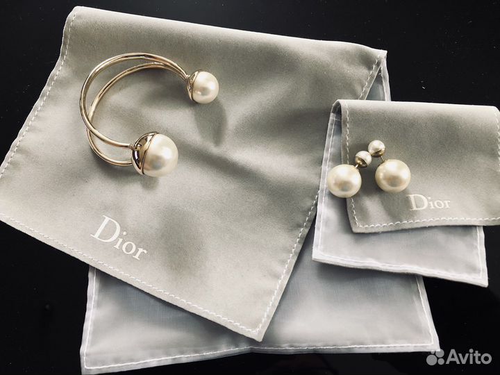 Браслет и Серьги Cristian Dior Бижутерия
