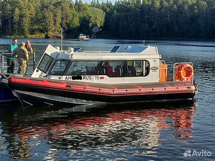 Алюминиевый риб raider marine RM 85 D CAB