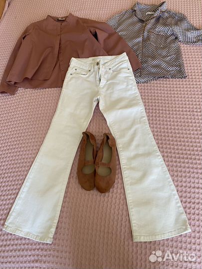 Рубашка zara для девочки 152