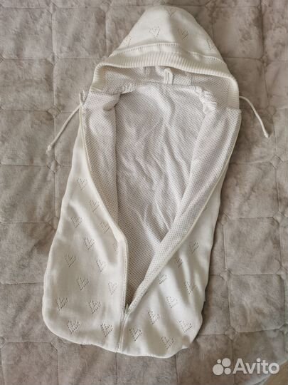 Конверт кокон для новорожденных