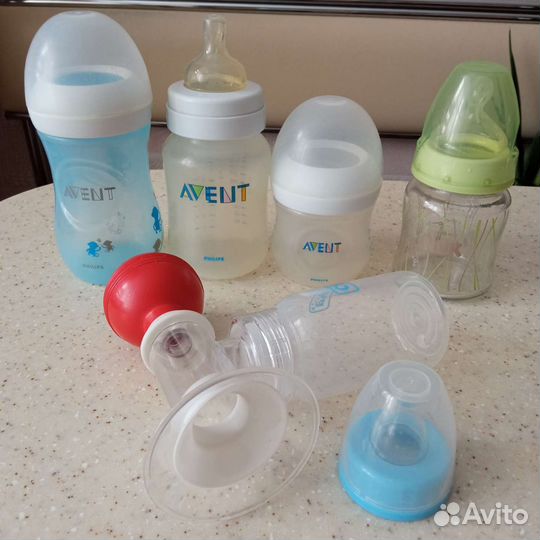 Бутылочки для кормления avent, Nuk, сказка и др