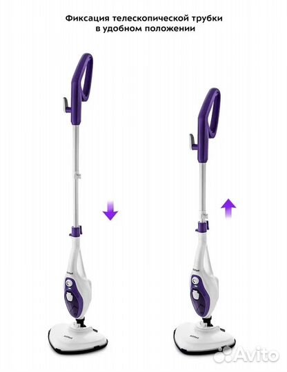 Паровая швабра kitfort 1004