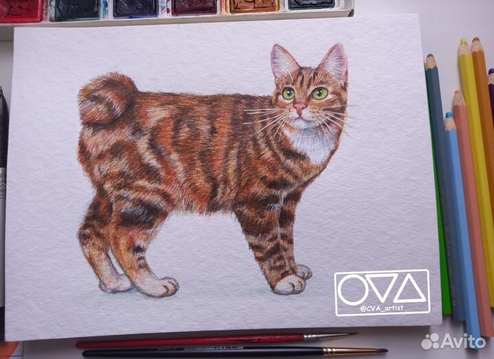 Рисунки на заказ в традиционном стиле