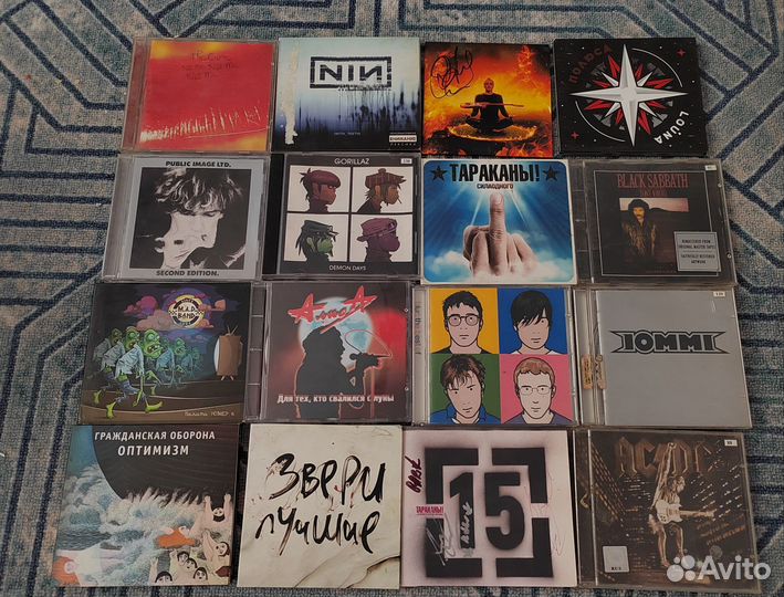 Коллекция музыкальных дисков