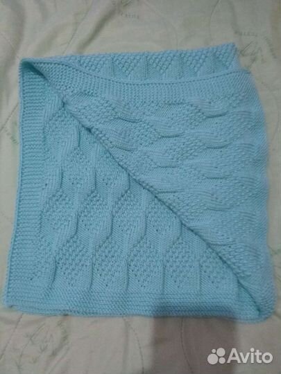 Детский плед на выписку, лето