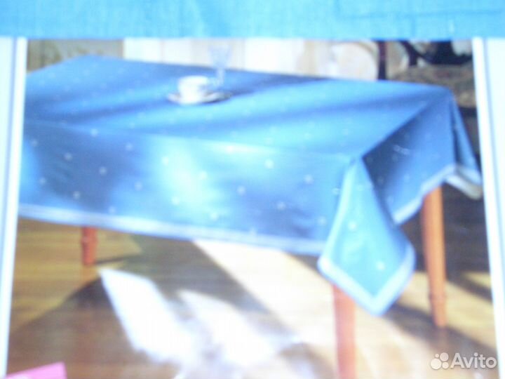 Вязаная скатерть и Скатерть