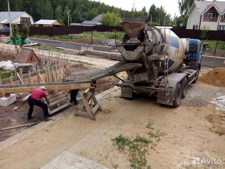 Бетон АВТОБЕТОНОНАСОС