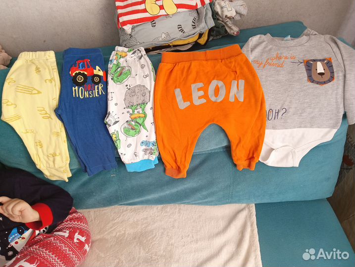 Детские вещи пакетом на мальчика от 3 до 6 месяцев