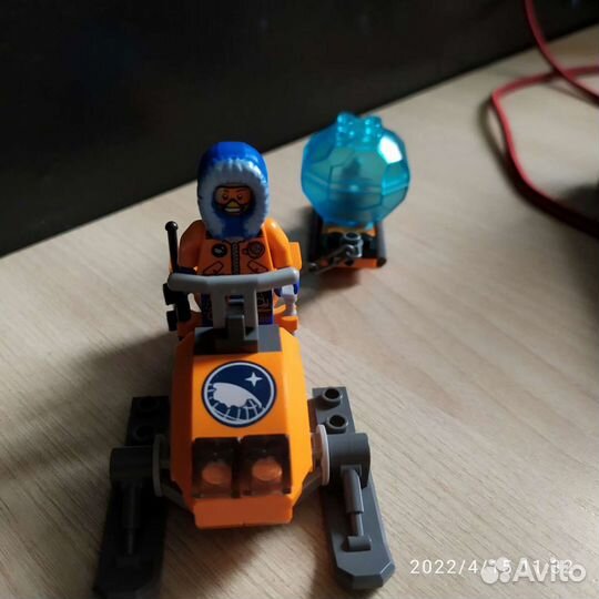 Lego city арктика 60032 Арктический Снегоход