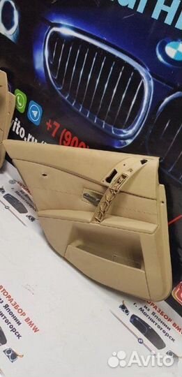 Дверная карта задняя левая Bmw 5 E60