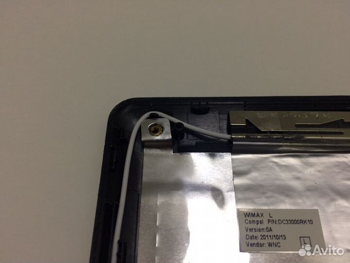 Крышка матрицы ноутбука Lenovo G570, G575