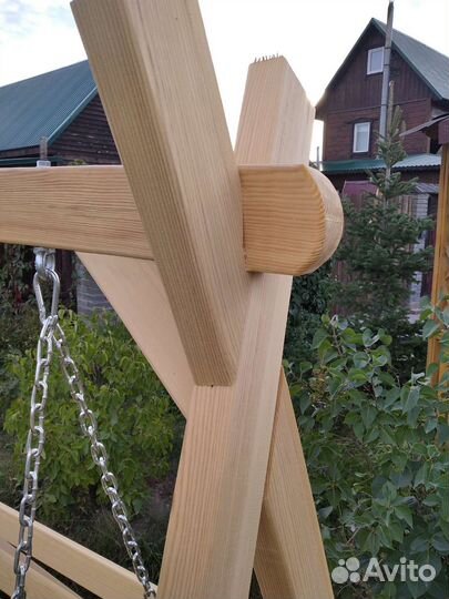 Качели садовые дачные