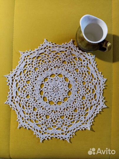 Салфетки вязаные