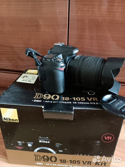 Зеркальный фотоаппарат nikon d90