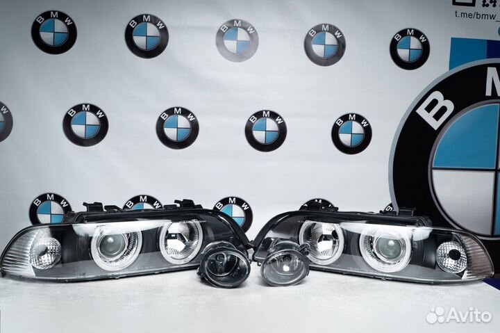 Передние фары bmw 5 e39