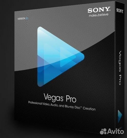 Sony Vegas Pro 19/20/21 (Бессрочная лицензия)