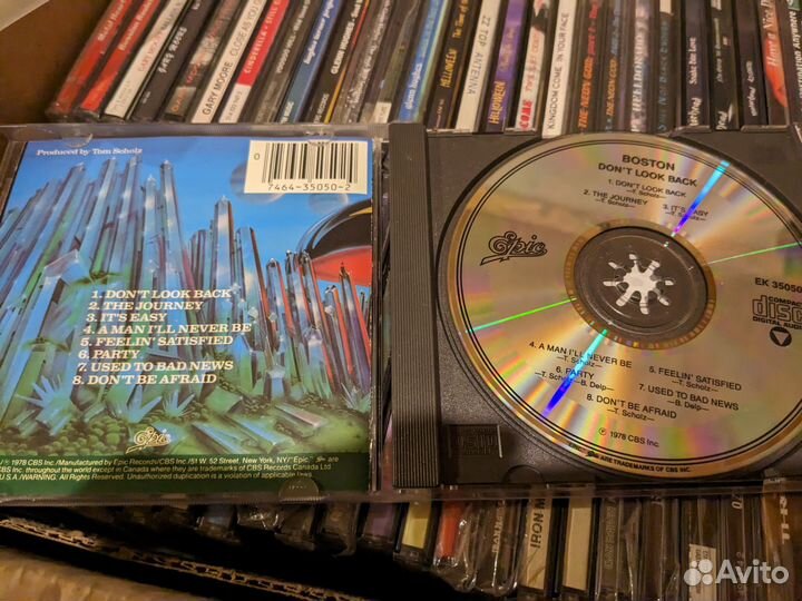 CD диски зарубежный хард-рок