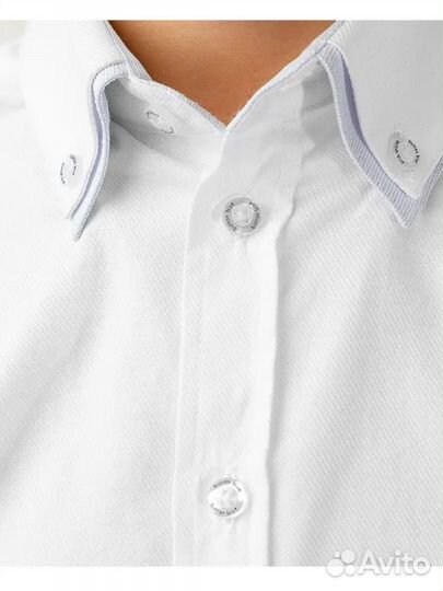 Рубашка школьная на мальчика 146